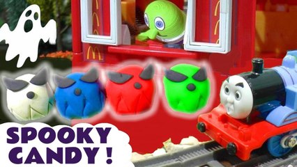 Download Video: Spooky Candy for Ghosts at McDonalds with Thomas and Friends and Funlings in this Family Friendly Halloween Video for Kids Full Episode English from  Kid Friendly Family Channel Toy Trains 4U