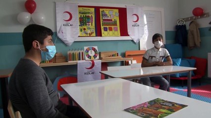 SİİRT - Türk Kızılayın Siirt'e kazandırdığı özel eğitim sınıfı hizmete açıldı