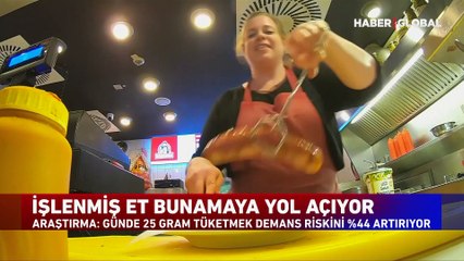 Bu haberden sonra asla tavuk döner yemeyeceksiniz!