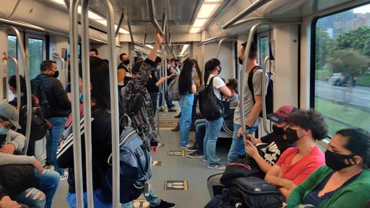 Contingencia en cinco estaciones del Metro de Medellín por las lluvias