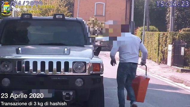 Lecco - Traffico di droga in Lombardia, sgominata banda italo-albanese (23.03.21)