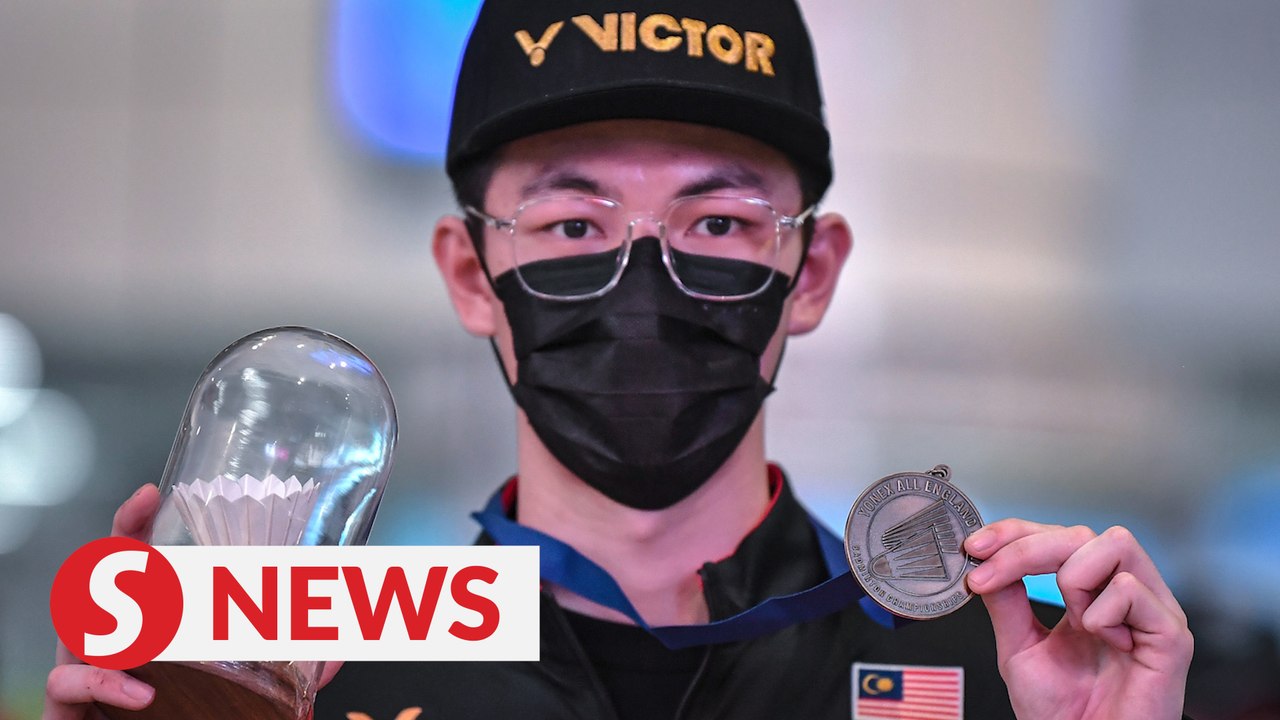 All England Champion Lee Zii Jia returns to Malaysia