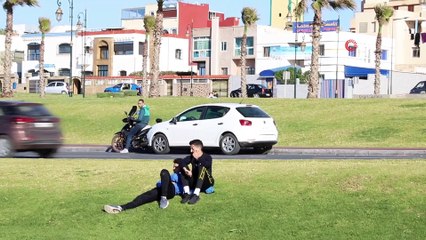 - Faslılar alınan önlemler altında parklara akın etti