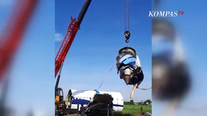 KNKT Beberkan Kronologi Kecelakaan Pesawat Trigana Air PK-YSF