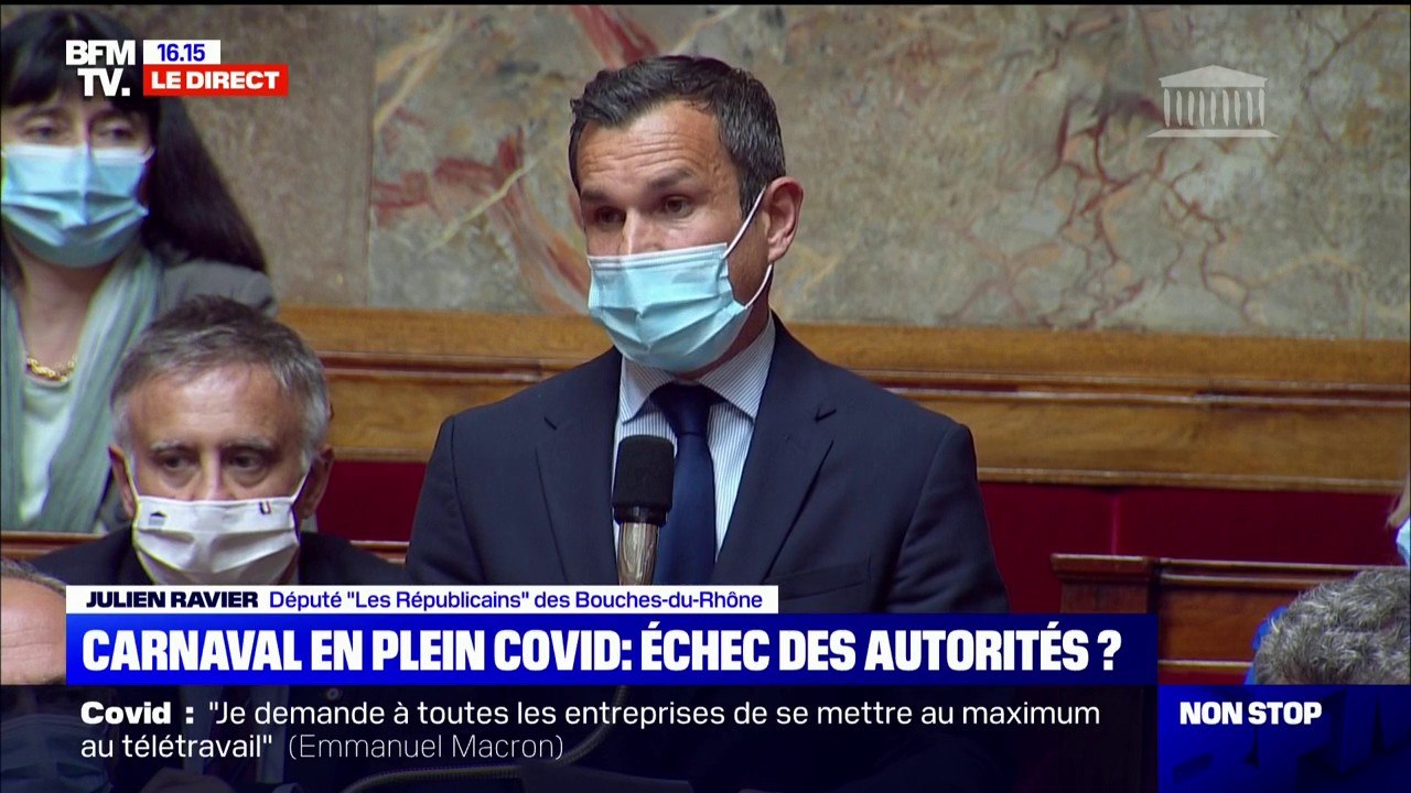 Carnaval à Marseille: Julien Ravier, député LR des Bouches-du-Rhône, demande une enquête sur "l'éventuelle implication de cette municipalité laxiste"
