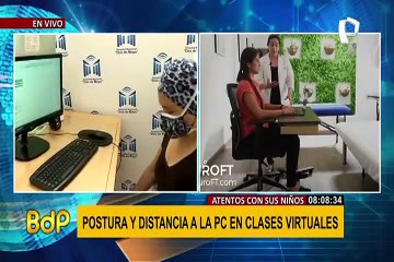 Año escolar 2021: Conozca las posturas y distancia en la PC para las clases virtuales