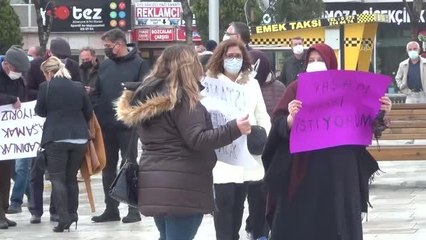 AFYONKARAHİSAR - CHP'li kadınlardan İstanbul Sözleşmesi'nin feshedilmesine tepki