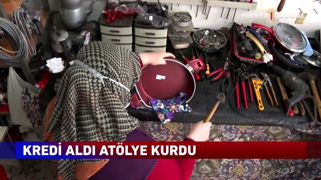 Bir başarı öyküsü! Çaydanlık parlatıyor, tencere tava tamir ediyor