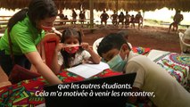 Une enseignante apporte l'école aux communautés autochtones du Panama en canoë