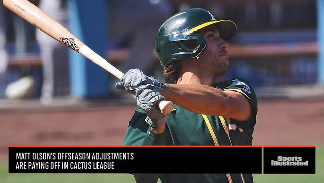 SI Insider: Matt Olson's Offseason Adjustments at the Plate Have Paid Off in Cactus League