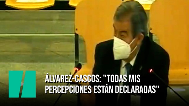 Álvarez-Cascos: Todas mis percepciones están declaradas