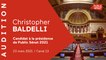 Élection du PDG de Public Sénat : audition de Christopher Baldelli