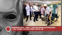 Presidente visita hospital del IMSS Bienestar en Mazatlán; informa avances de programas de bienestar