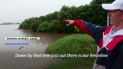 Australia flood waters remain high as emergency services help locals