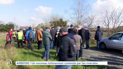 AMBOISE / Un nouveau lotissement contesté par les riverains