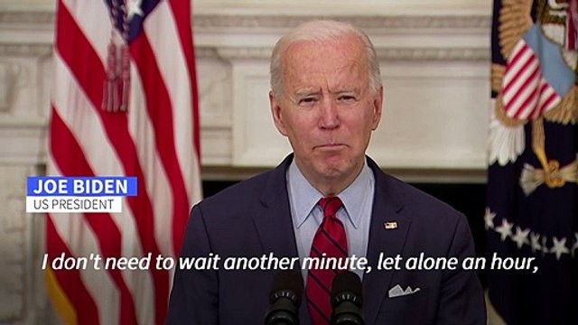 Biden urges Congress to act on gun control after Colorado shooting