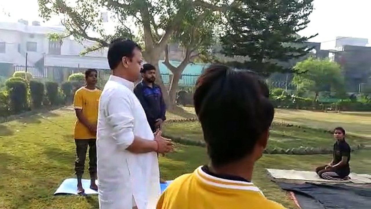 हाइम योग के तृतीय स्थापना दिवस के अवसर पर योग जन जागरूकता महाभियान