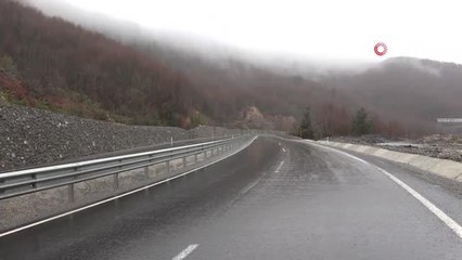 Deniz sarıya boyandı, yağmur ve sis etkili oldu