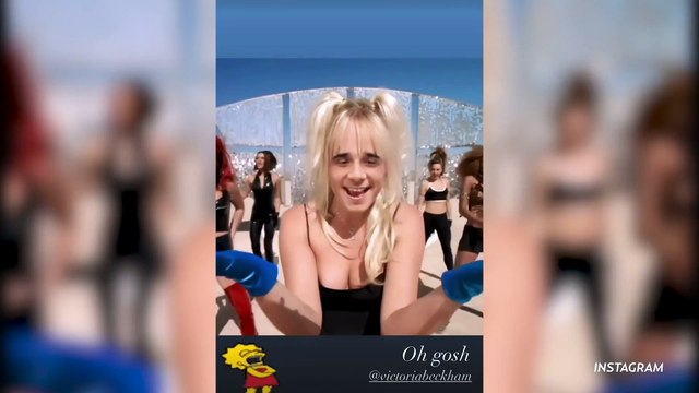 Victoria Beckham’s Son Beckham Shares Hilarious Spice Girls Face Swap - Video