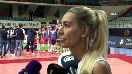 Gizem Güreşen: 'Sonuna kadar mücadele ettik ama yetmedi'