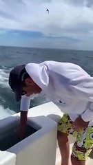 10 ملايين مشاهدة: فيديو لقاء رجل غير المتوقع مع أسد البحر