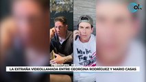 La extraña videollamada entre Georgina Rodríguez y Mario Casas