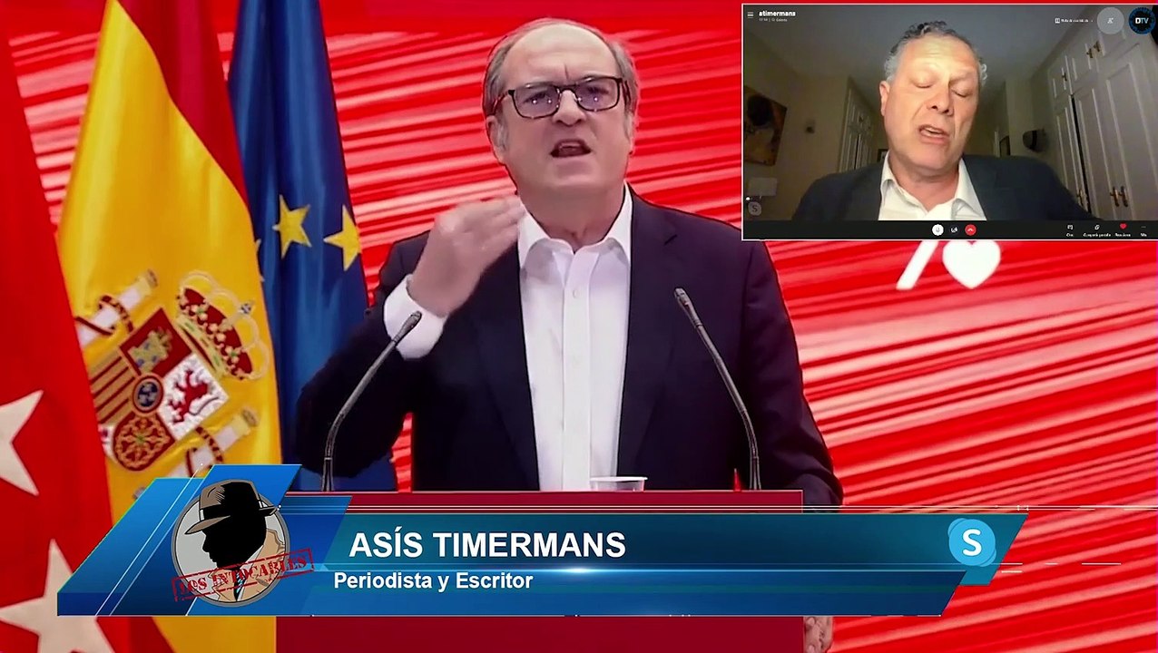 ASÍS TIMERMANS: ¿GOBIERNO PODEMITA? EL 4 DE MAYO HAY QUE ELEGIR ENTRE DOS MODELOS DE GOBIERNO, NOS JUGAMOS LA LIBERTAD..
