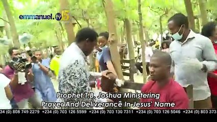 LIVE Broadcast With TB Joshua From Emmanuel TV Studios (21_03_21)