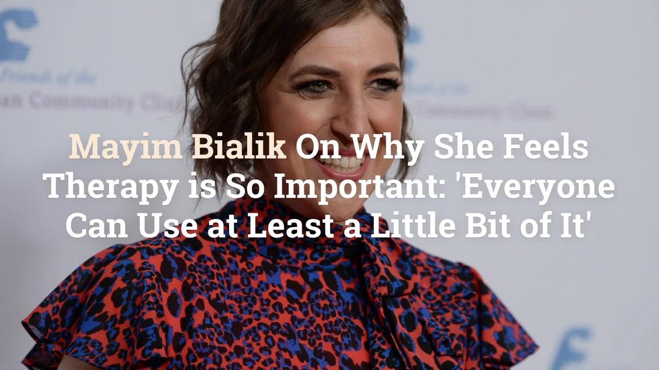 Mayim Bialik On Why She Feels Therapy is So Important: ‘Everyone Can Use at Least a Little
