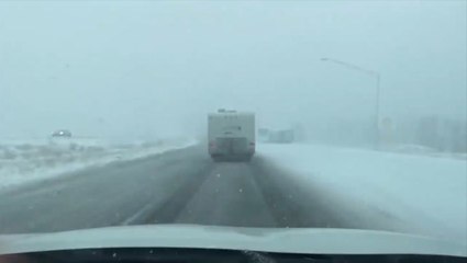 Snow showers blanket Arizona
