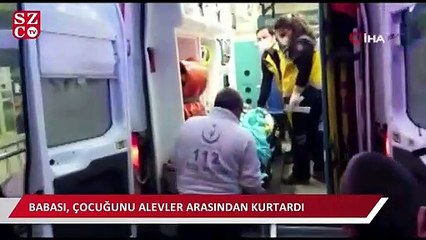 Benzinle sobayı yakarken ev alev aldı: 3'ü ağır 4 yaralı