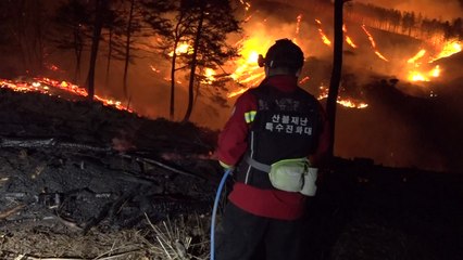 홍천 산불, 20ha 태운 뒤 9시간 만에 진화 / YTN
