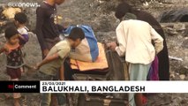 فيديو | مقتل 15 شخصاً على الأقل وفقدان المئات بعد احتراق مخيم للروهينغا في بنغلادش