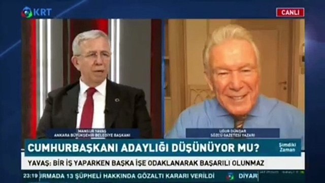 Yavaş: Cumhurbaşkanı adaylığı ile ilgili benim görev süremin tamamını milletin tartması lazım