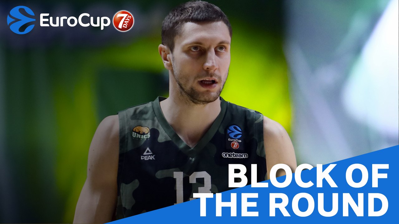 7DAYS EuroCup Block of the Round: Dmitrii Uzinskii, UNICS Kazan