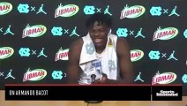 Day'Ron Sharpe on UNC's win over NC Central