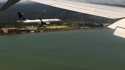 Impressionnant : deux avions atterrissent en même temps !