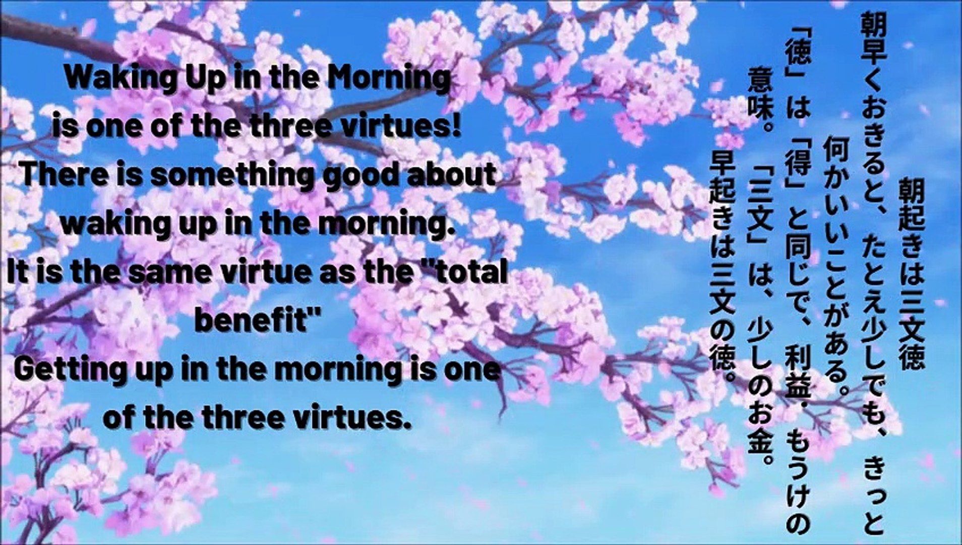 Japanese Proverbs ことわざ 003 Video Dailymotion