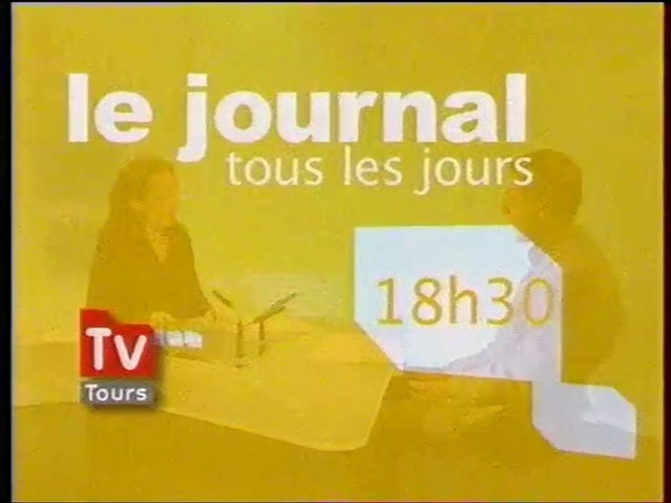 Habillage TV Tours Val-de-Loire - Mars-Août 2006