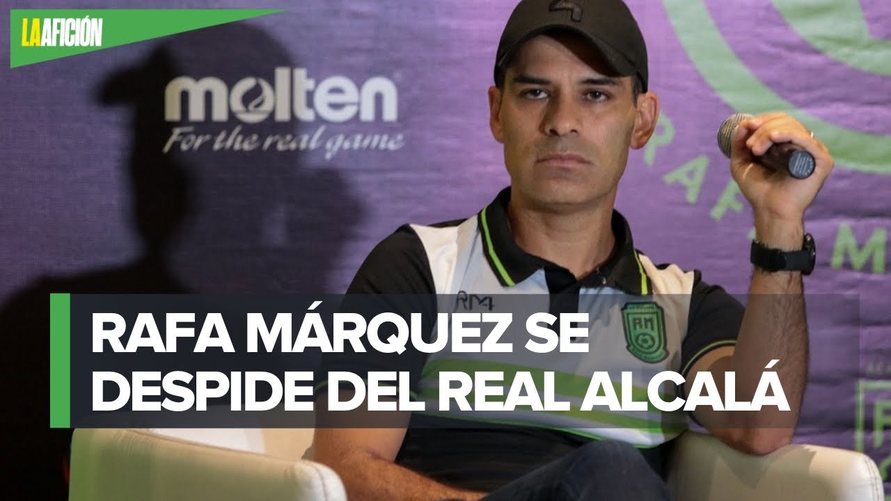 Rafael Márquez deja de ser entrenador del Real Alcalá