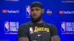LeBron James On The Lakers' Game 5 Loss To The Miami Heat