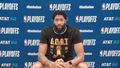 Anthony Davis Wears A Shirt To Honor Kobe Bryant After Game 4 Win
