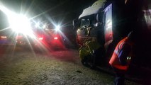 Son dakika haberleri... TEM'in Bolu geçişinde kar kazaları: 4 yaralı