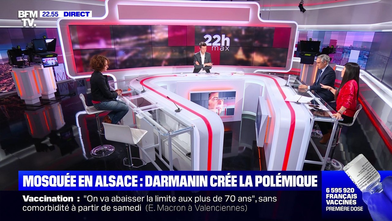 Le plus de 22h Max : Mosquée en Alsace, Darmanin crée la polémique - 23/03