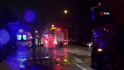 Bursa’da fabrika yangını...Milyon değerindeki malzemeler küle döndü