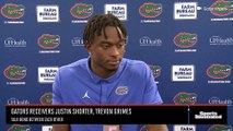 Florida Gators Receivers Shorter, Grimes Talk Close Bond