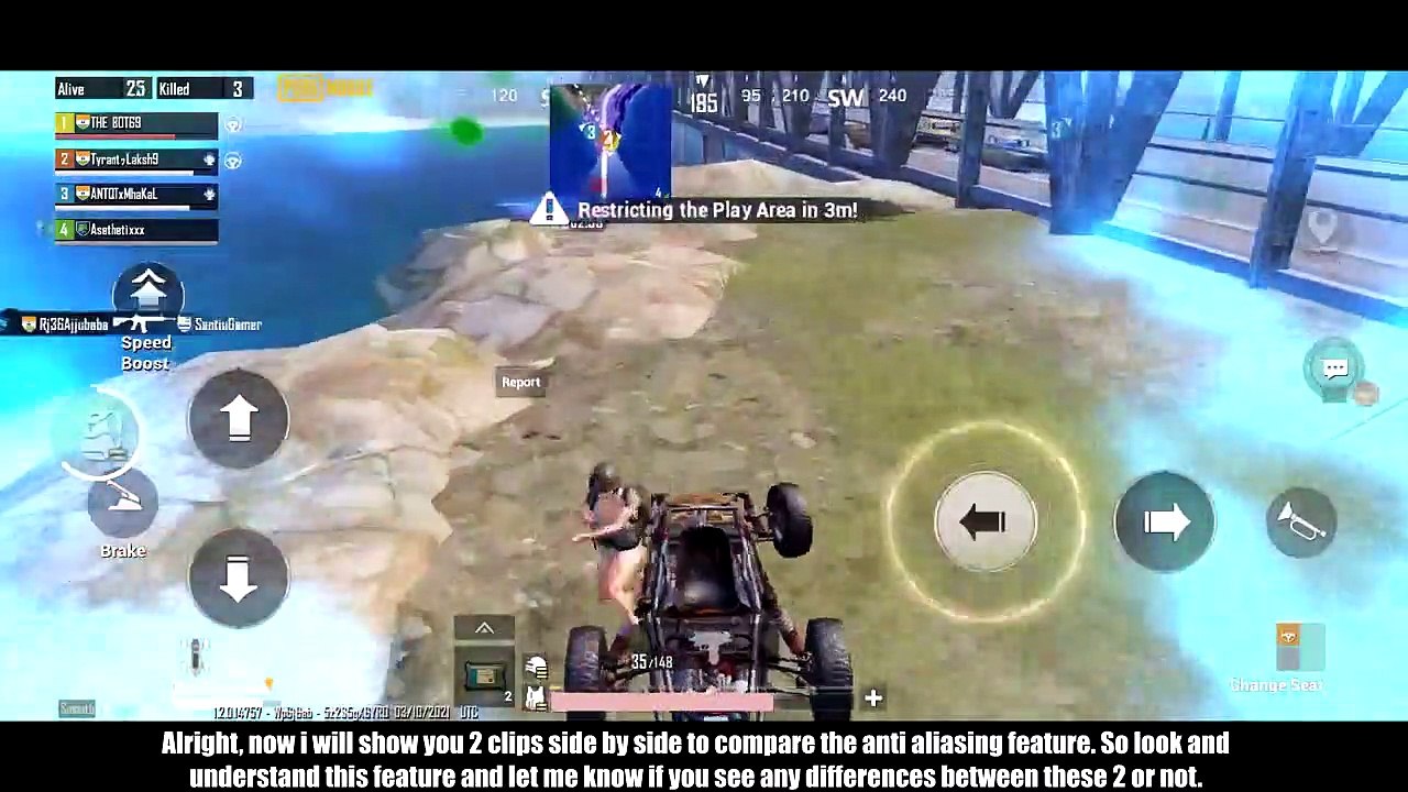 WHAT IS ANTI ALIASING - ENABLE vs DISABLE • PUBG MOBILE TIPS AND TRICKS