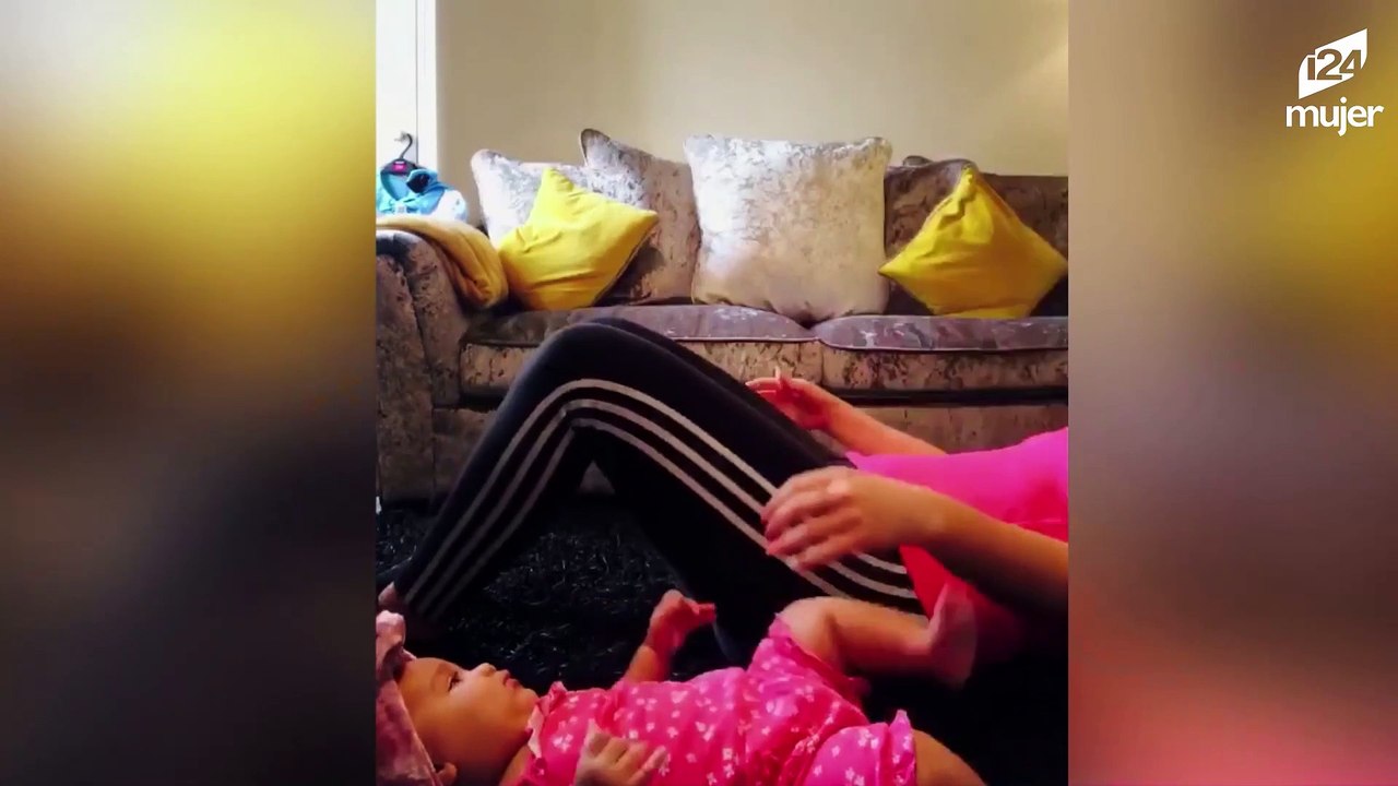 ¡Tener hijos y hacer ejercicios es posible! Estos padres encontraron el método perfecto