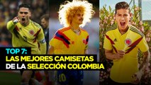 Top 7: las mejores camisetas de la Selección Colombia  ⚽