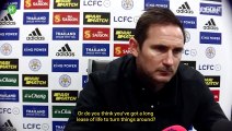 Lampard addresses Chelsea future following Leicester defeat - Dugout